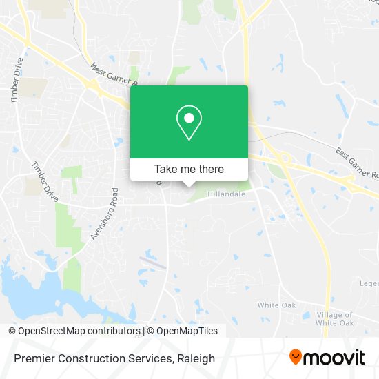 Premier Construction Services map