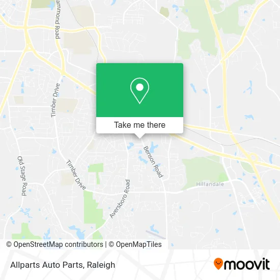 Allparts Auto Parts map