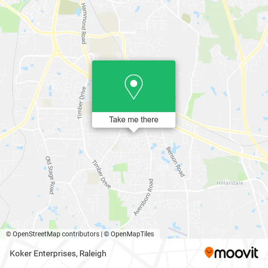 Koker Enterprises map