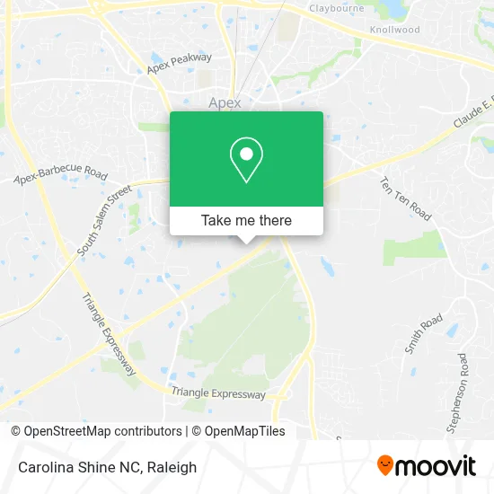 Carolina Shine NC map