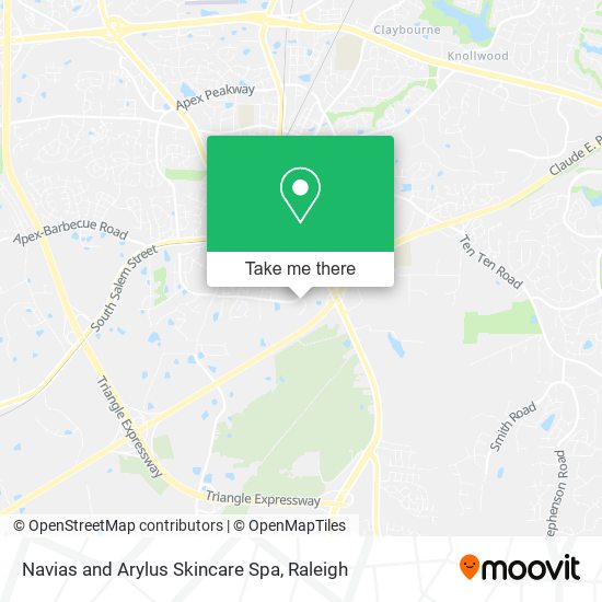 Mapa de Navias and Arylus Skincare Spa
