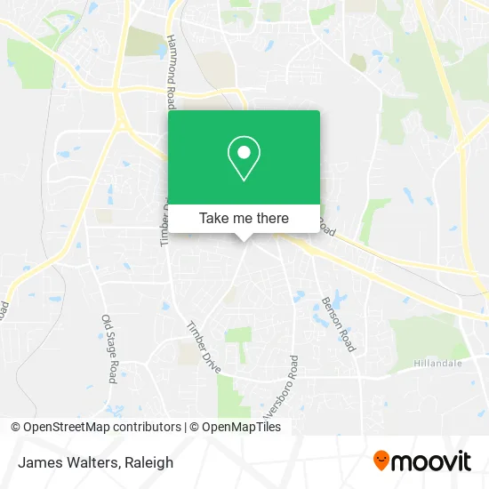 James Walters map