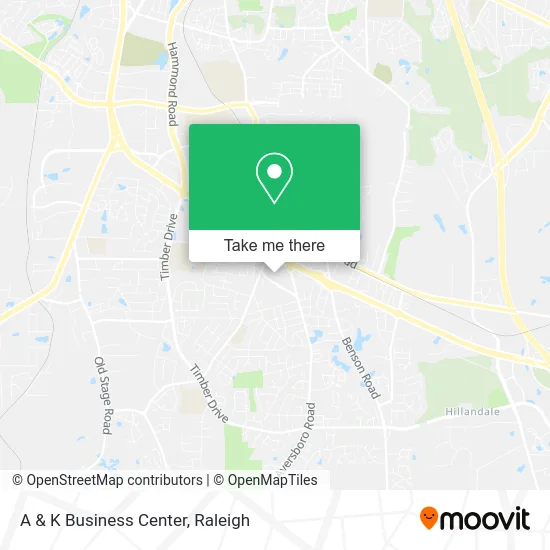 A & K Business Center map