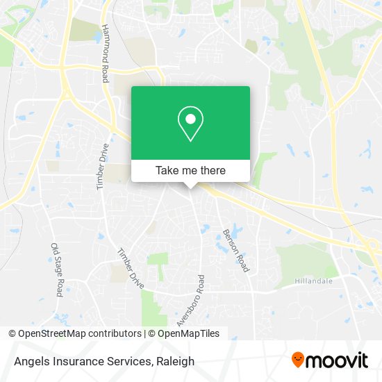 Angels Insurance Services map
