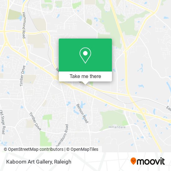 Kaboom Art Gallery map