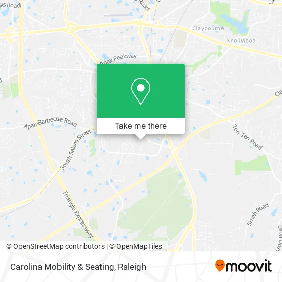 Carolina Mobility & Seating map