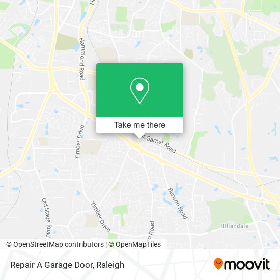 Repair A Garage Door map