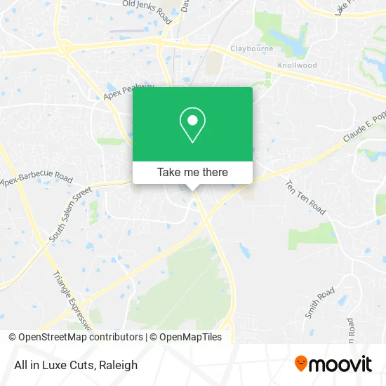 All in Luxe Cuts map