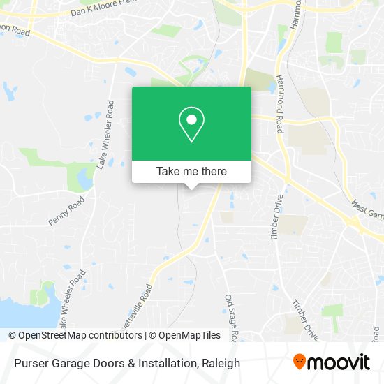 Mapa de Purser Garage Doors & Installation
