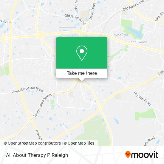 All About Therapy P map