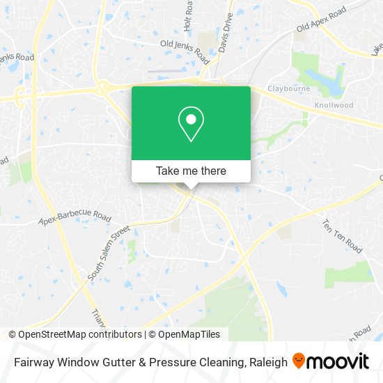 Mapa de Fairway Window Gutter & Pressure Cleaning