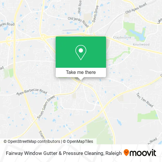 Fairway Window Gutter & Pressure Cleaning map