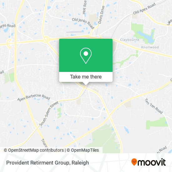 Provident Retirment Group map