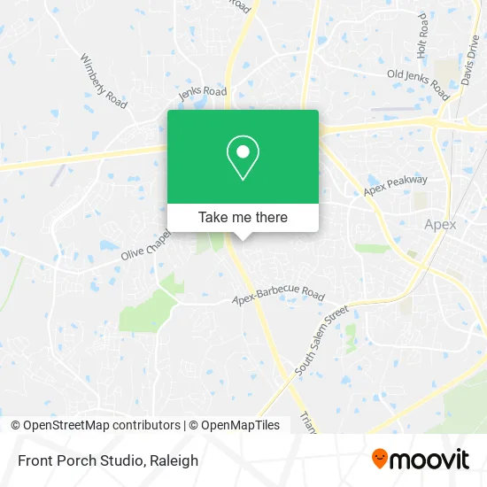 Front Porch Studio map