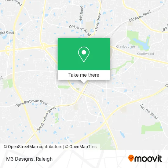 M3 Designs map