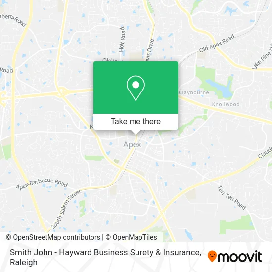Smith John - Hayward Business Surety & Insurance map