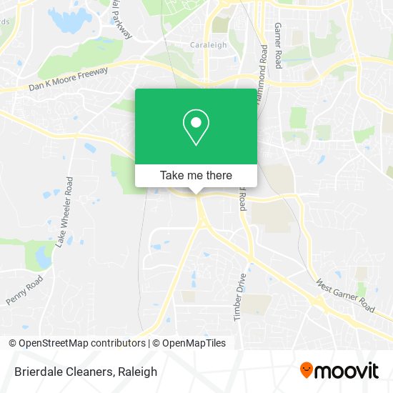 Brierdale Cleaners map