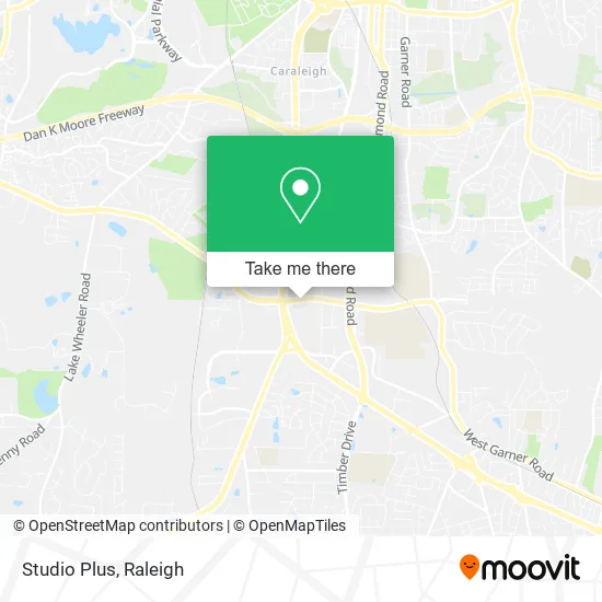 Studio Plus map