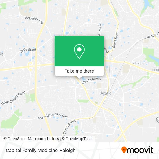 Mapa de Capital Family Medicine