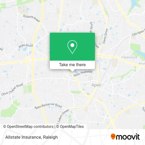Allstate Insurance map