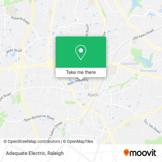 Mapa de Adequate Electric