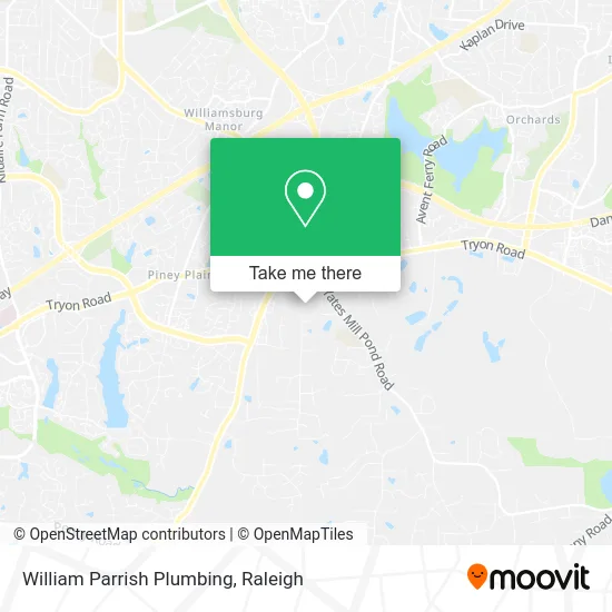 William Parrish Plumbing map