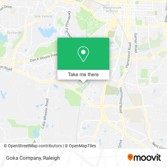 Goka Company map
