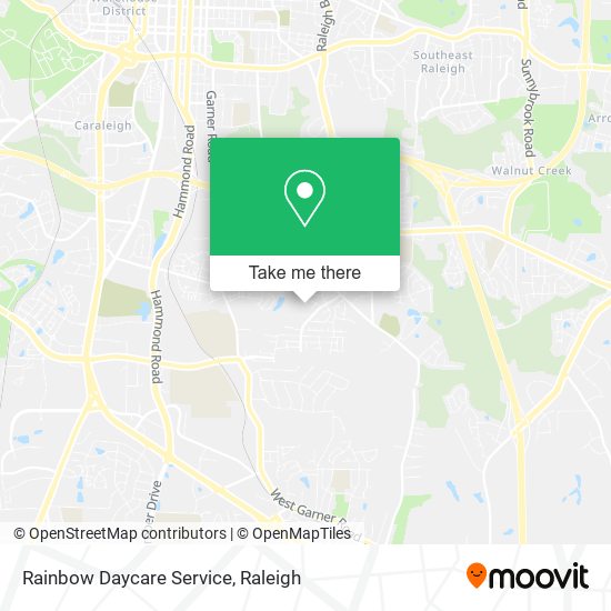 Rainbow Daycare Service map