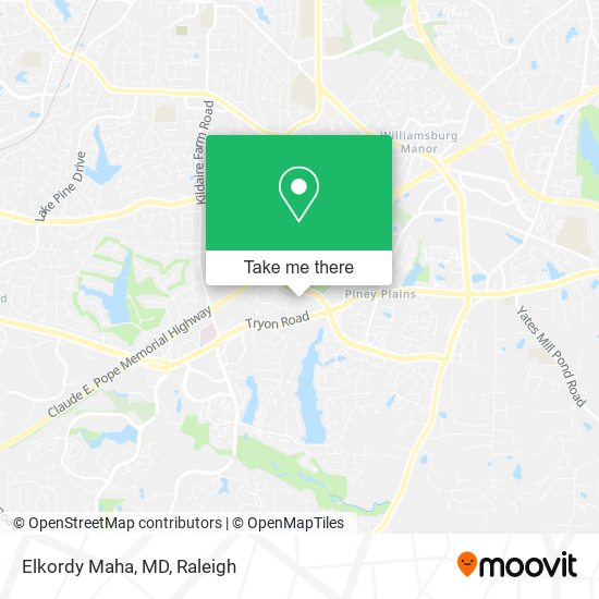 Elkordy Maha, MD map