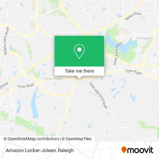 Mapa de Amazon Locker-Joleen