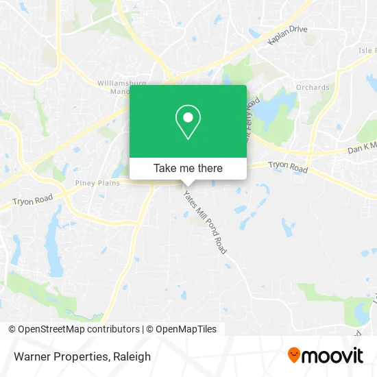 Warner Properties map