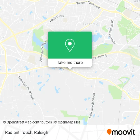 Radiant Touch map