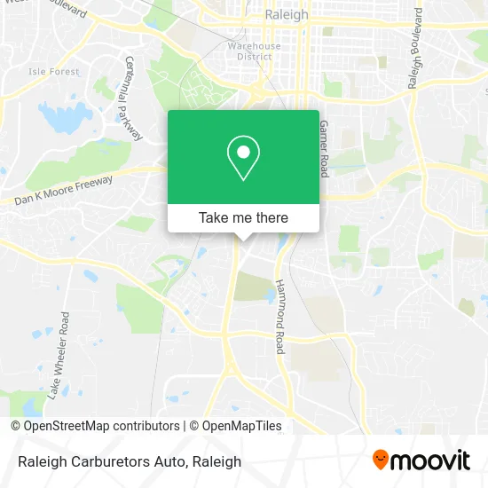 Raleigh Carburetors Auto map