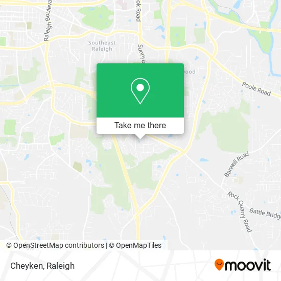Cheyken map