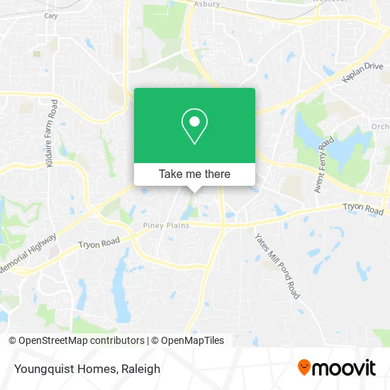 Mapa de Youngquist Homes
