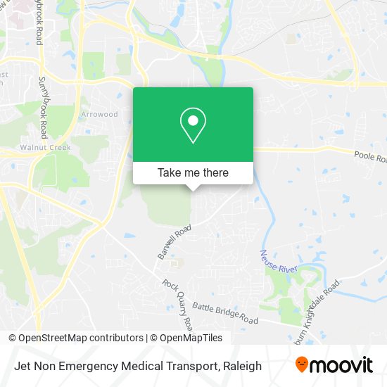 Mapa de Jet Non Emergency Medical Transport