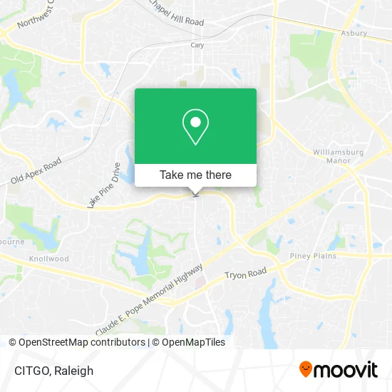 CITGO map
