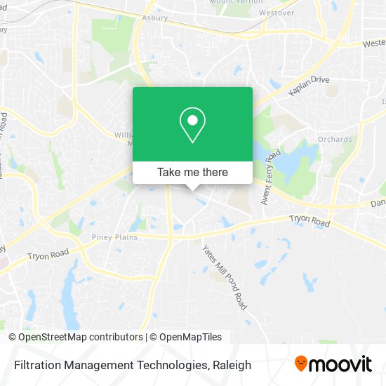 Mapa de Filtration Management Technologies
