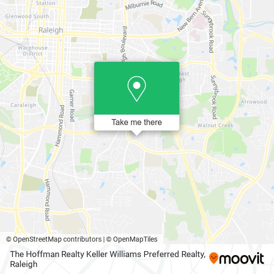 Mapa de The Hoffman Realty Keller Williams Preferred Realty