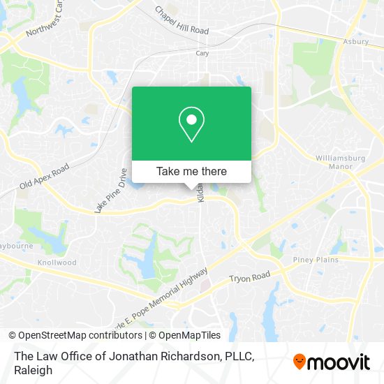 The Law Office of Jonathan Richardson, PLLC map