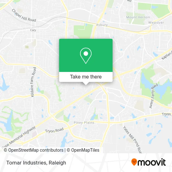 Tomar Industries map