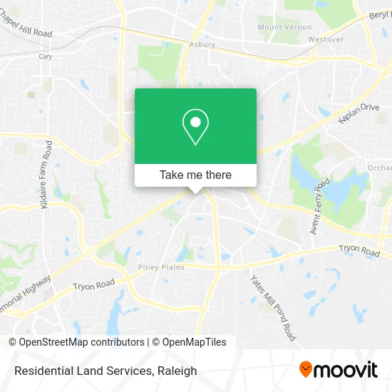 Residential Land Services map