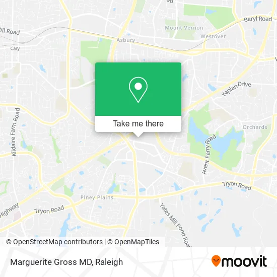 Marguerite Gross MD map