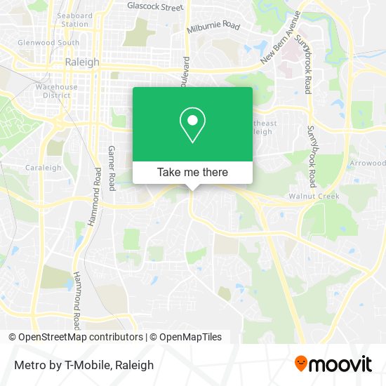 Metro by T-Mobile map