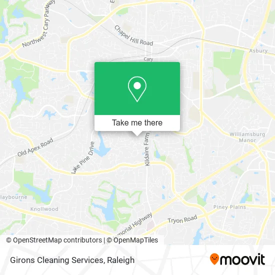 Girons Cleaning Services map