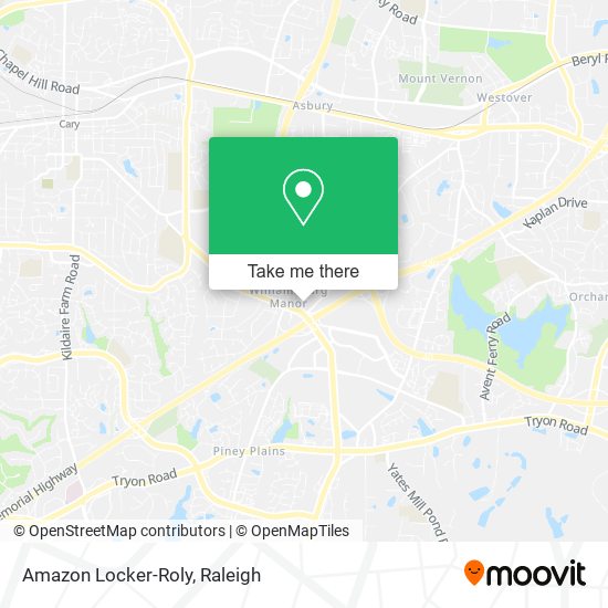 Amazon Locker-Roly map