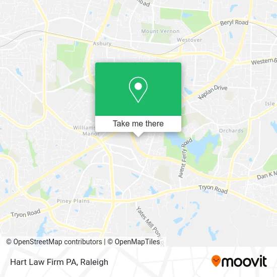 Hart Law Firm PA map