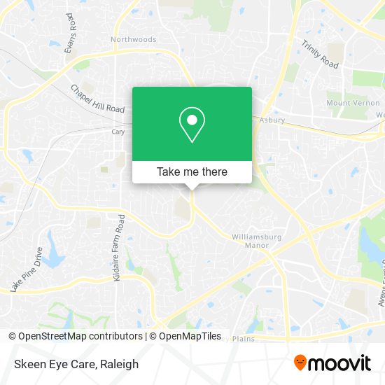 Skeen Eye Care map