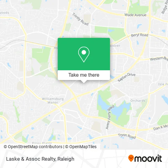 Laske & Assoc Realty map