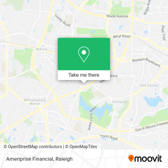 Ameriprise Financial map